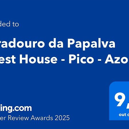 Miradouro Da Papalva Guest House - Pico - Azores Sao Joao  Esterno foto